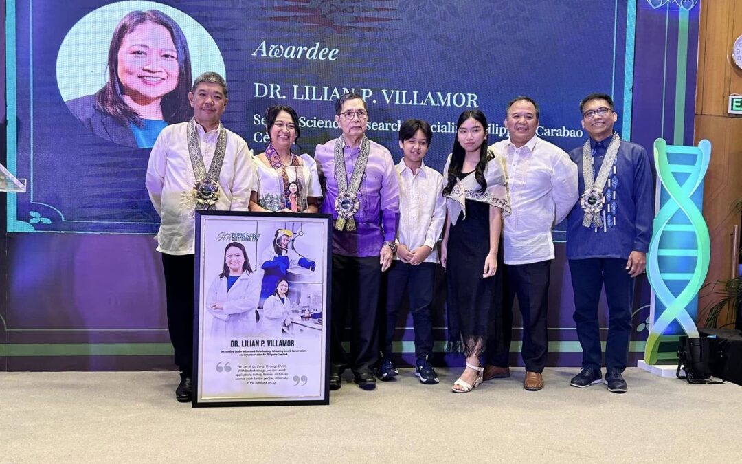 DA-PCC’s Cryobank Section Head honored as ‘Face of Biotechnology’ awardee